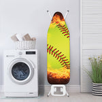 Fireball Softball Print Ironing Board Cover