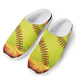 Fireball Softball Print Mesh Casual Shoes