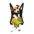 Fireball Softball Print Pet Carrier Backpack