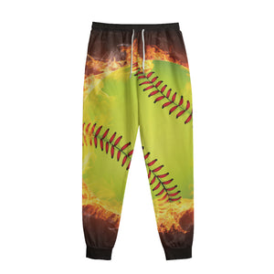 Fireball Softball Print Sweatpants