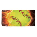 Fireball Softball Print Towel