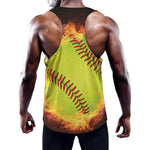 Fireball Softball Print Training Tank Top