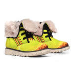 Fireball Softball Print Winter Boots