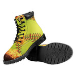 Fireball Softball Print Work Boots