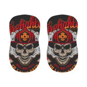 Firefighter Department Skull Print Bar Stool Covers