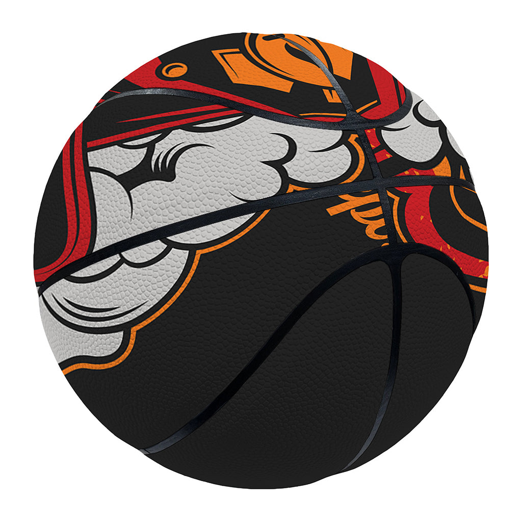 Firefighter Department Skull Print Basketball