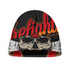 Firefighter Department Skull Print Beanie