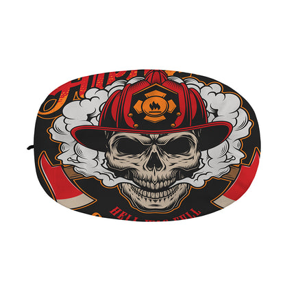Firefighter Department Skull Print Car Side Mirror Covers