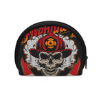 Firefighter Department Skull Print Coin Purse