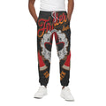 Firefighter Department Skull Print Cotton Sweatpants