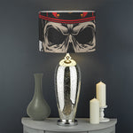 Firefighter Department Skull Print Drum Lamp Shade