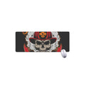 Firefighter Department Skull Print Extended Mouse Pad