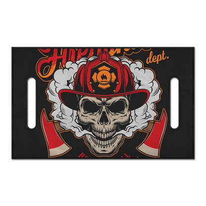 Firefighter Department Skull Print Golf Cart Seat Cover