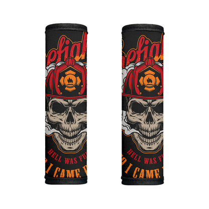 Firefighter Department Skull Print Handle Covers