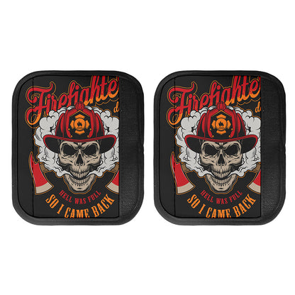 Firefighter Department Skull Print Handle Covers
