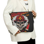 Firefighter Department Skull Print Laptop Sleeve
