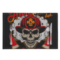 Firefighter Department Skull Print Placemat