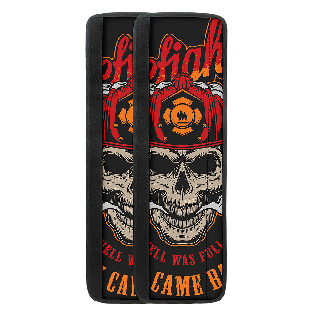 Firefighter Department Skull Print Refrigerator Handle Covers