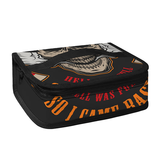 Firefighter Department Skull Print Small Lunch Bag