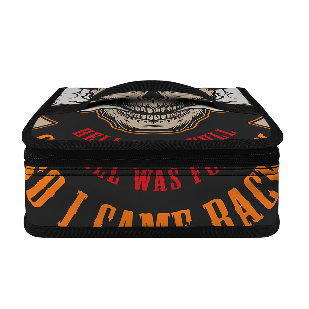 Firefighter Department Skull Print Small Lunch Bag