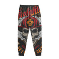 Firefighter Department Skull Print Sweatpants