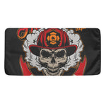 Firefighter Department Skull Print Towel