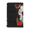 Firefighter Department Skull Print Trifold Wallet