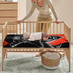 Firefighter Devil Print Baby Crib Sheet