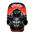 Firefighter Devil Print Baby Seat Cover