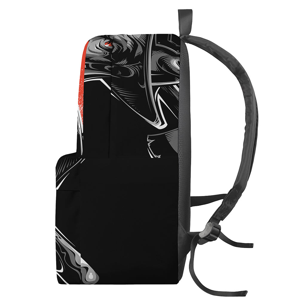 Firefighter Devil Print Backpack
