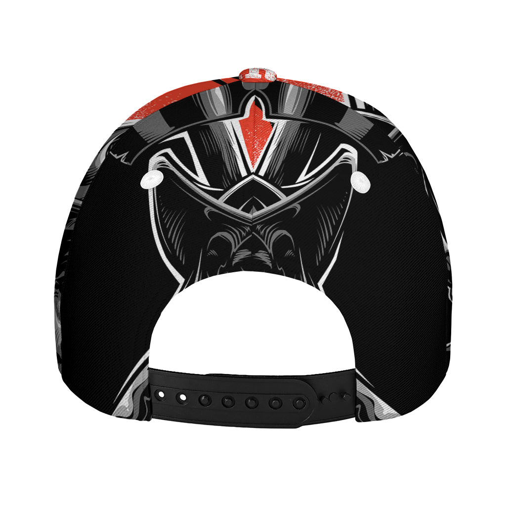 Firefighter Devil Print Baseball Cap