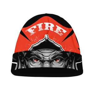 Firefighter Devil Print Beanie