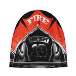 Firefighter Devil Print Beanie