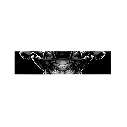 Firefighter Devil Print Bed Runner