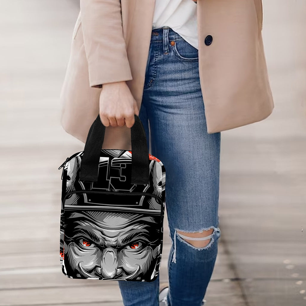 Firefighter Devil Print Bible Tote Bag
