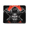 Firefighter Devil Print Bifold Wallet