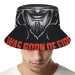 Firefighter Devil Print Bucket Hat