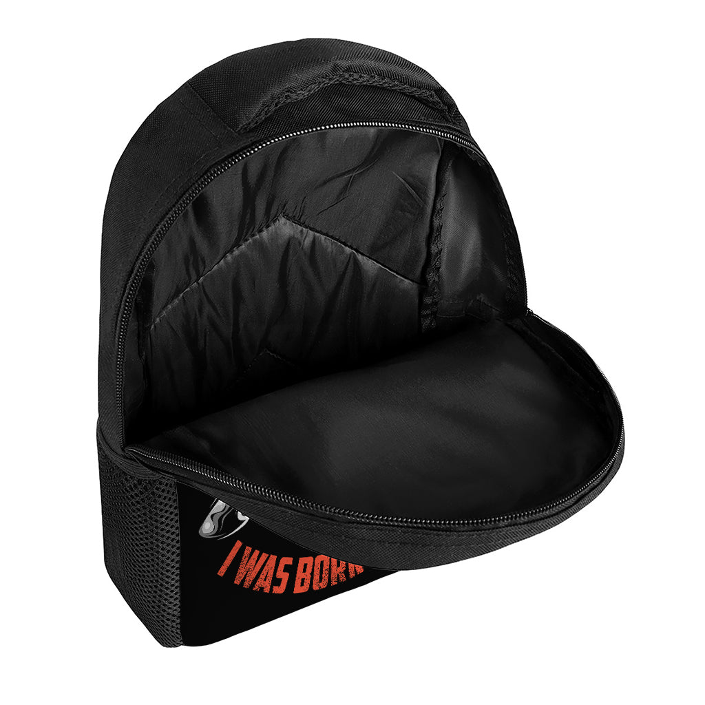 Firefighter Devil Print Casual Backpack