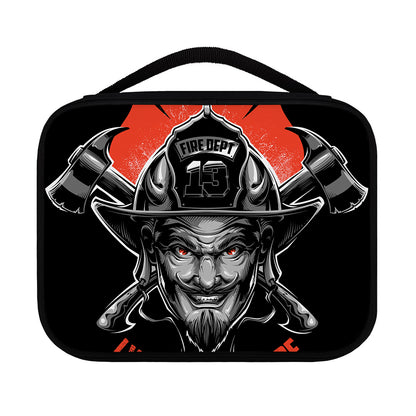 Firefighter Devil Print Classic Bible Case