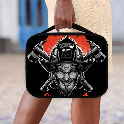Firefighter Devil Print Classic Bible Case