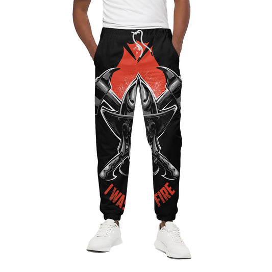 Firefighter Devil Print Cotton Pants
