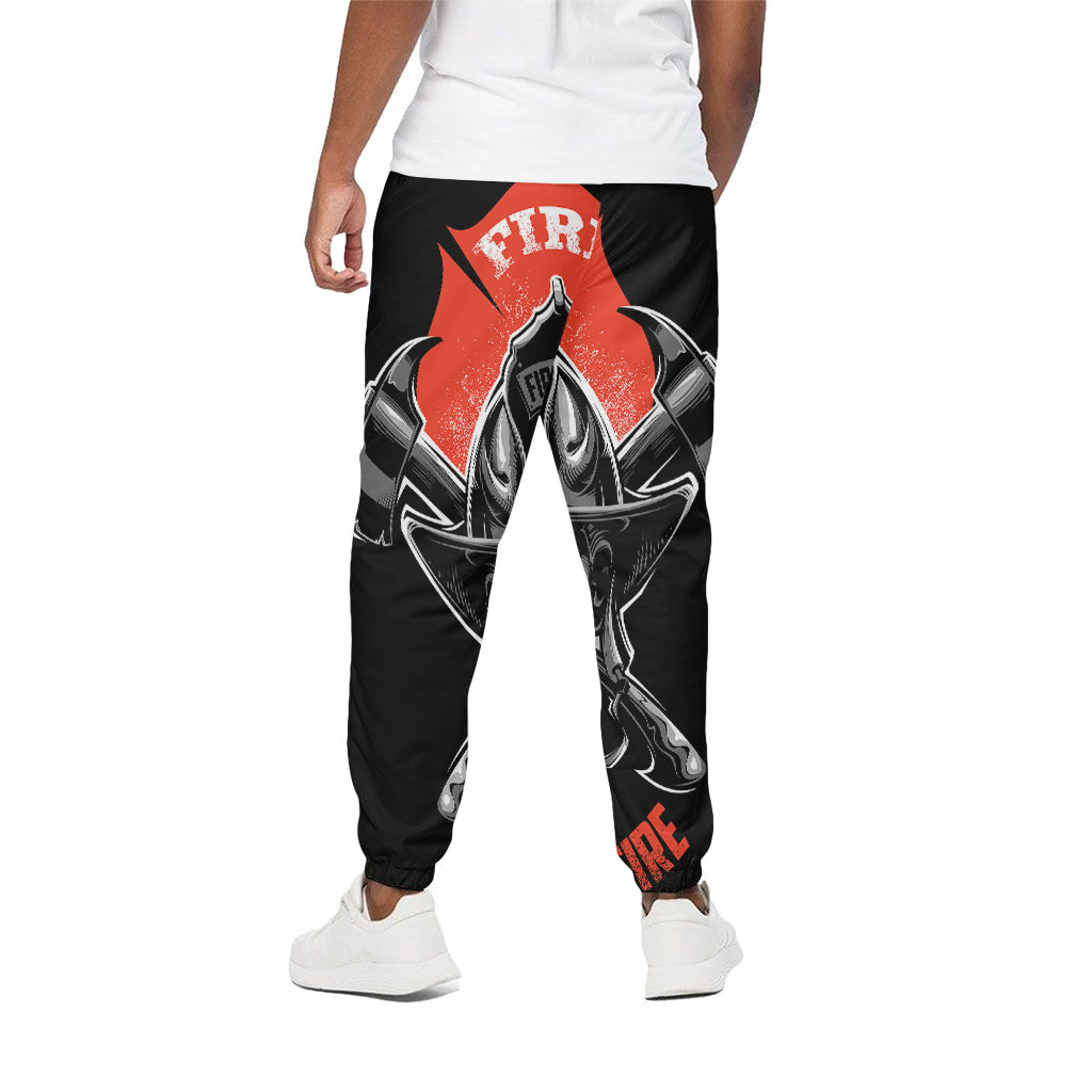 Firefighter Devil Print Cotton Pants