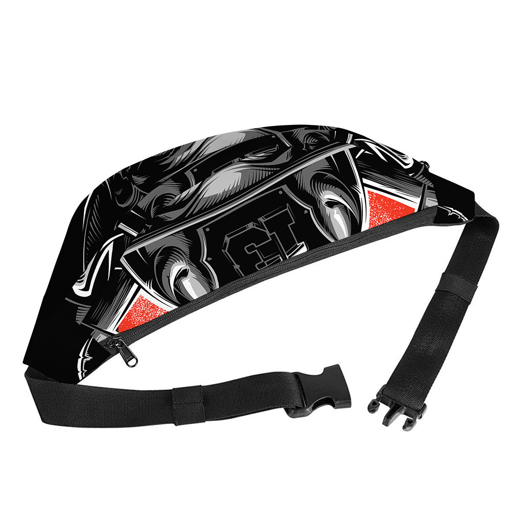 Firefighter Devil Print Fanny Pack