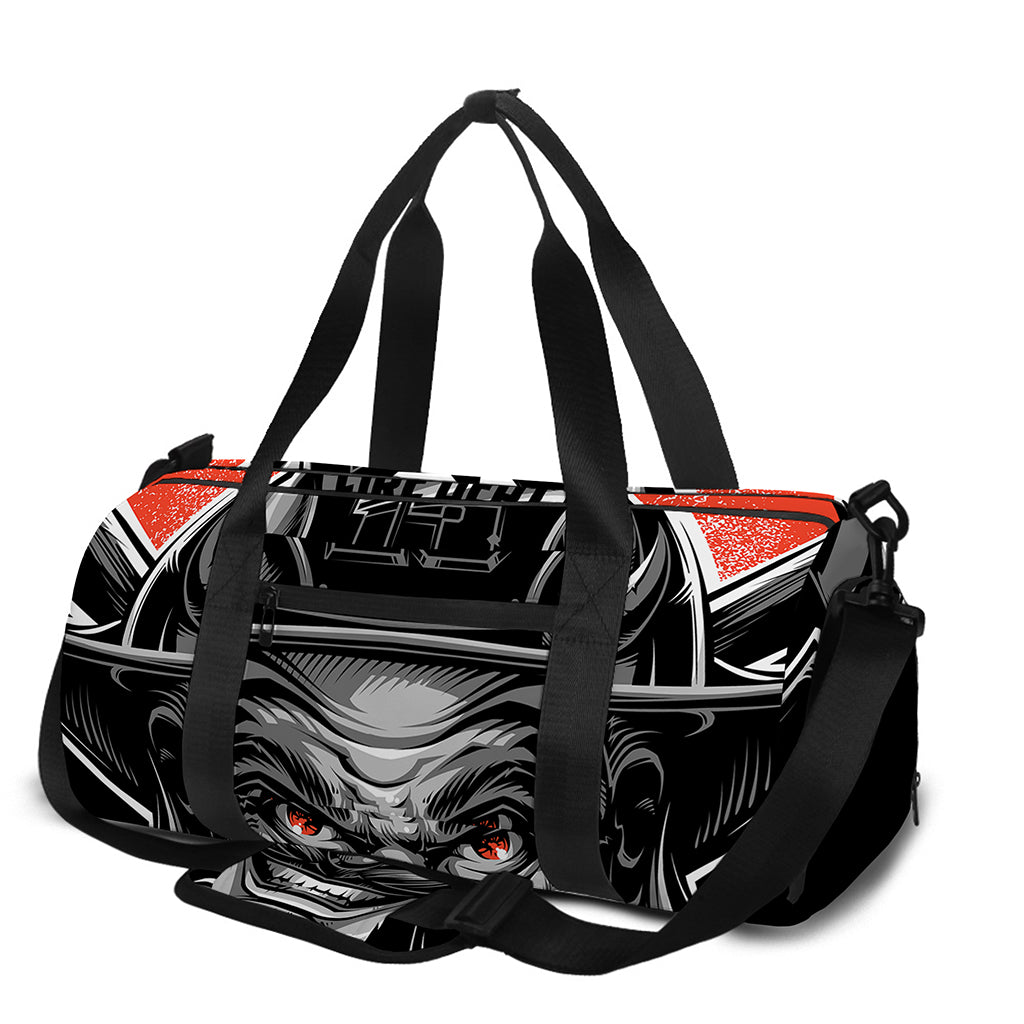Firefighter Devil Print Gym Bag