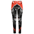 Firefighter Devil Print High-Waisted Pocket Leggings