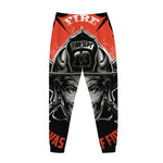 Firefighter Devil Print Jogger Pants