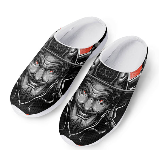 Firefighter Devil Print Mesh Casual Shoes
