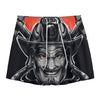 Firefighter Devil Print Mesh Shorts