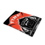 Firefighter Devil Print Pet Cooling Mat Cover
