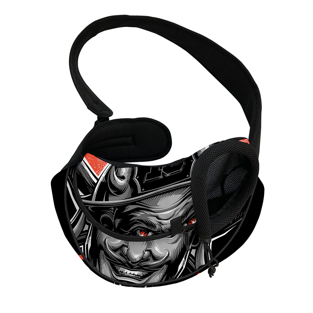 Firefighter Devil Print Pet Sling Carrier